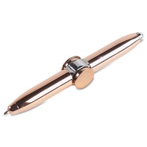 Rose Gold LED Fidget Spinner Pen