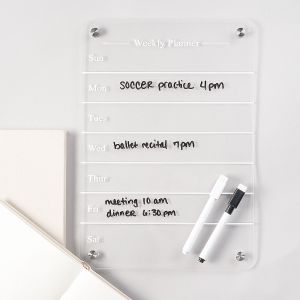 Magnetic Dry Erase Weekly Planner