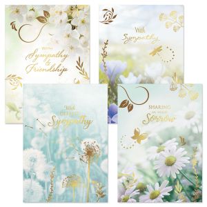 Deluxe Life Remembered Sympathy Cards and Seals