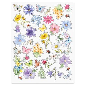 Flower Fields Stickers - BOGO