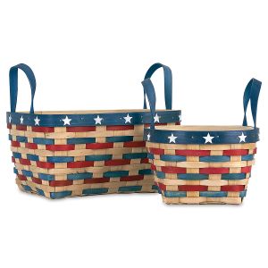 Patriotic Colors Baskets