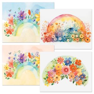 Wish You A Rainbow Note Cards