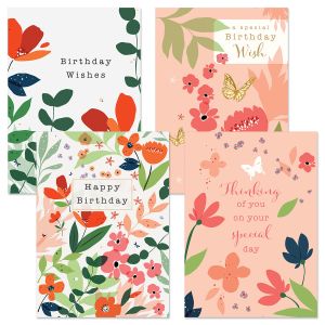 Floral Wishes Birthday Cards