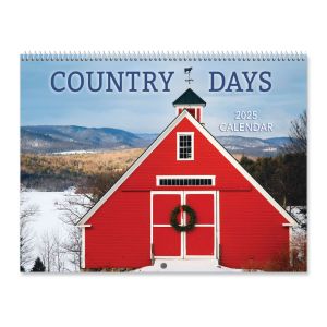 2025 Country Days Wall Calendar