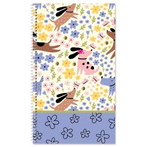 Dogs & Flowers Password Book