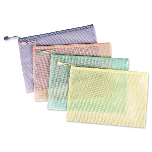 Pastel Zipper Pouches