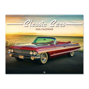 2026 Classic Cars Wall Calendar