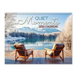2026 Quiet Moments Wall Calendar