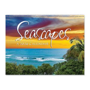 2026 Seascapes Wall Calendar
