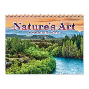 2026 Nature's Art Big Grid Planning Calendar