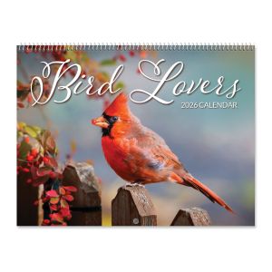 2026 Bird Lovers Wall Calendar