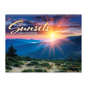 2026 Sunsets Wall Calendar