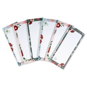 Winter Floral Magnetic List Pads