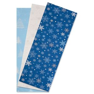 Snowflakes & Trees Tissue Paper Value Pack - BOGO