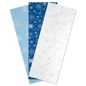 Snowflakes & Trees Tissue Paper Value Pack - BOGO