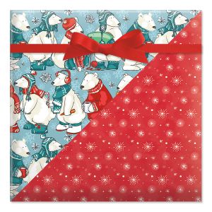 Have Yourself a Beary Little Christmas Double-Sided Jumbo Rolled Gift Wrap