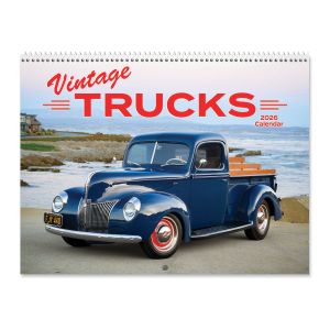 2026 Vintage Trucks Wall Calendar