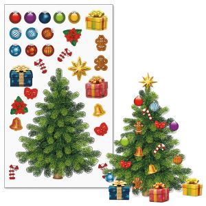 Build-A-Christmas Tree Sticker Sheets - BOGO