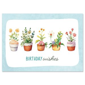 Blooming Happiness Birthday Cards - BOGO