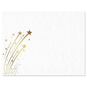 Stars Foil Certificate Paper