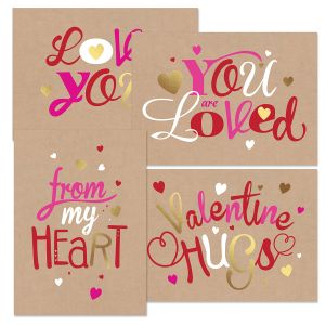 Deluxe Kraft Expressions Of Love Valentine's Day Cards