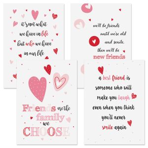 Friendship Valentine's Day Cards