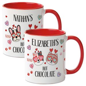 Valentine's Hot Chocolate Personalized Mug