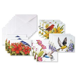 Pop-up Birds Note Cards