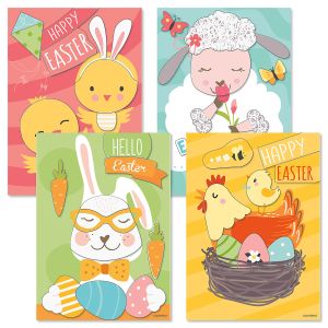 Easter Sticker by Number Sheets