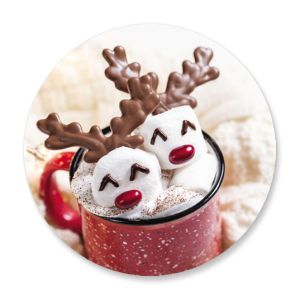 Marshmallow Reindeer Seals
