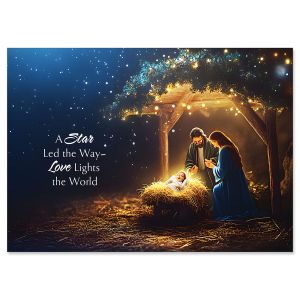 Birth of a King Religious Christmas Cards