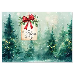 Heaven & Nature Sing Religious Christmas Cards