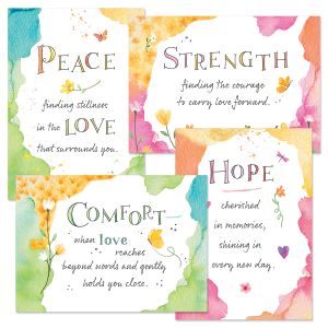 Find Peace Sympathy Cards and Seals