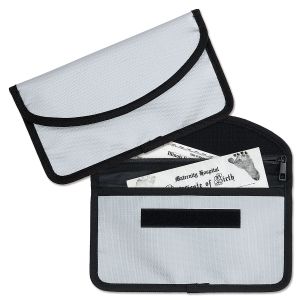 Silver Fireproof Envelope