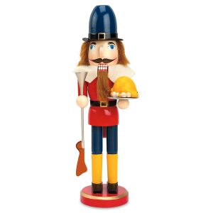 Wood Thanksgiving Nutcracker