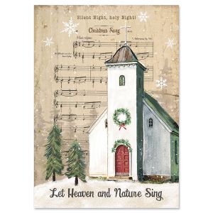 Still the Night Religious Christmas Cards