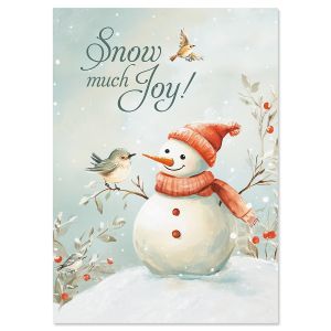 Forest Snowman Christmas Cards - BOGO