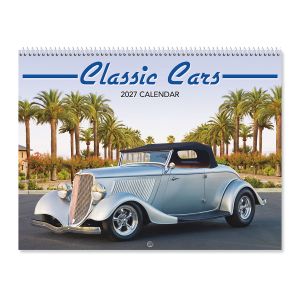 2027 Classic Cars Wall Calendar