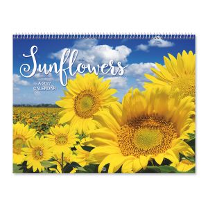 2027 Sunflowers Wall Calendar