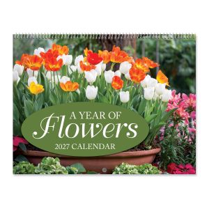 2027 A Year of Flowers Wall Calendar