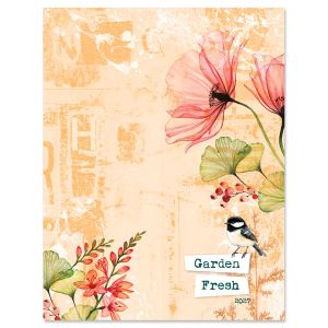 2027 Garden Fresh Desk Calendar