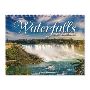 2027 Waterfalls Wall Calendar
