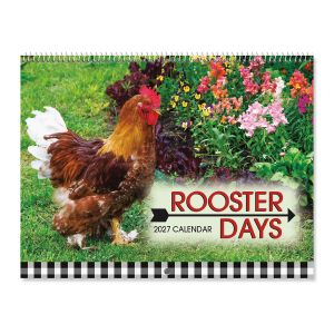 2027 Rooster Days Wall Calendar