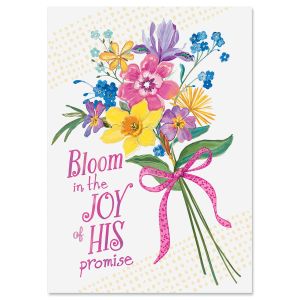 Floral Bouquet Easter Cards