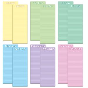 Multi Task Shopping List Pads