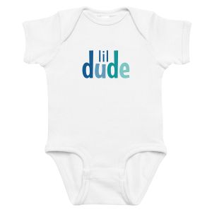 Lil Dude Baby Bodysuit Romper