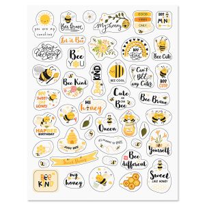 Bee Happy Stickers - BOGO