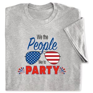 We the People Like to Party T-shirt 