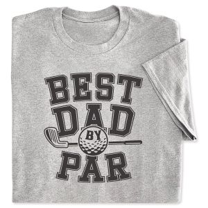 Best Dad By Par T-shirt 