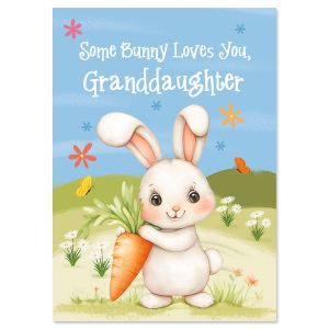 For Darling Granddaughter Easter Card